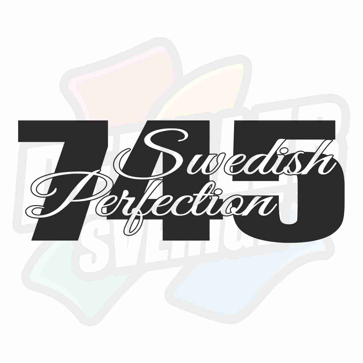 745 Swedish Perfection - Dekal