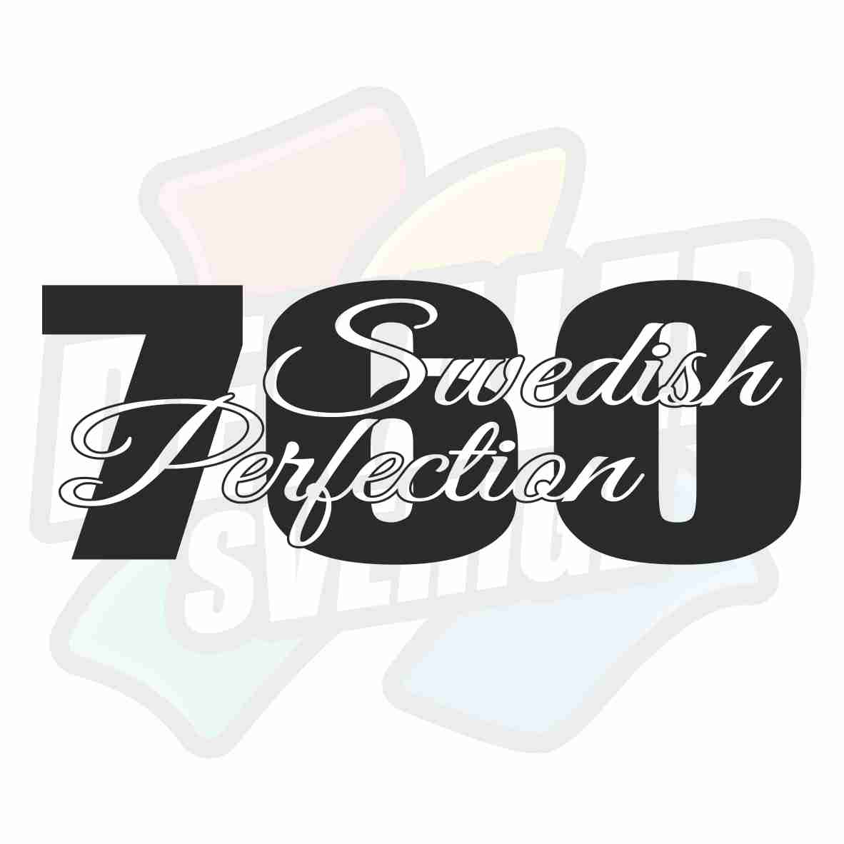760 Swedish Perfection - Dekal