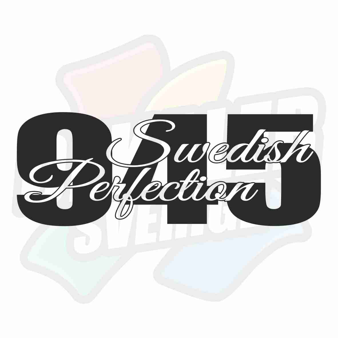 945 Swedish Perfection - Dekal