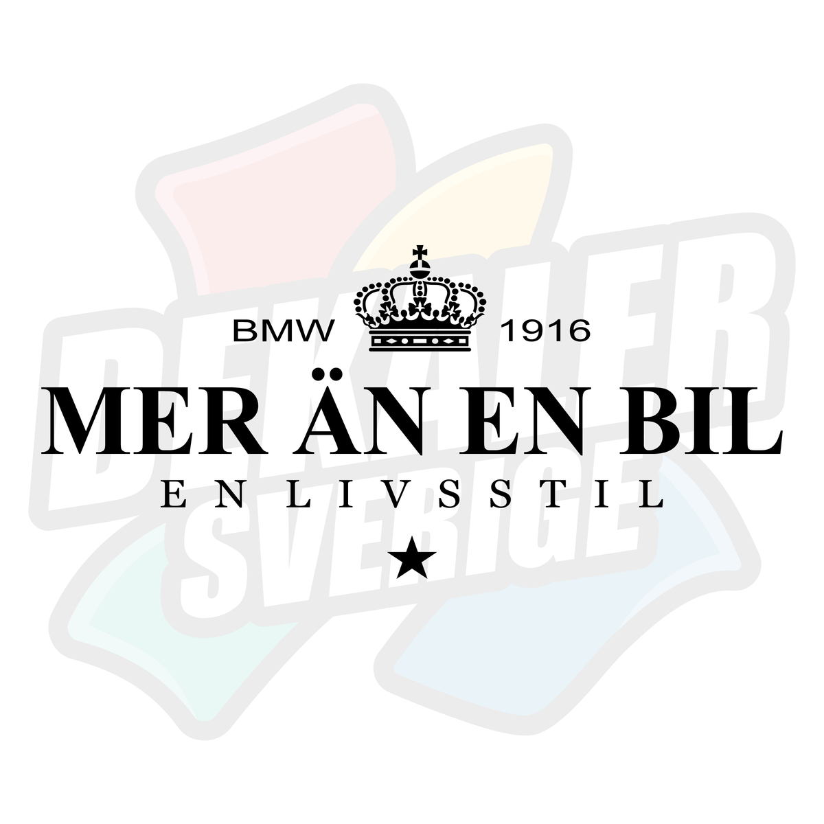 BMW, mer än en bil - Dekal