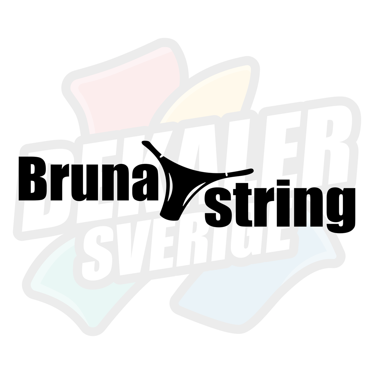 Bruna strin - Dekal