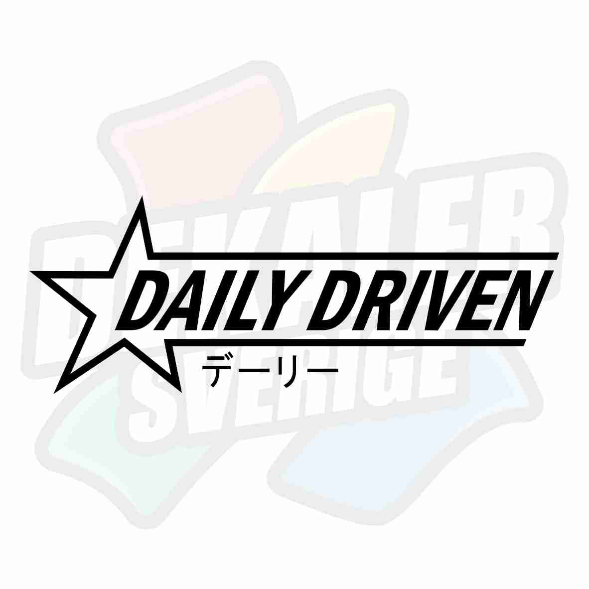 Daily driven - Dekal