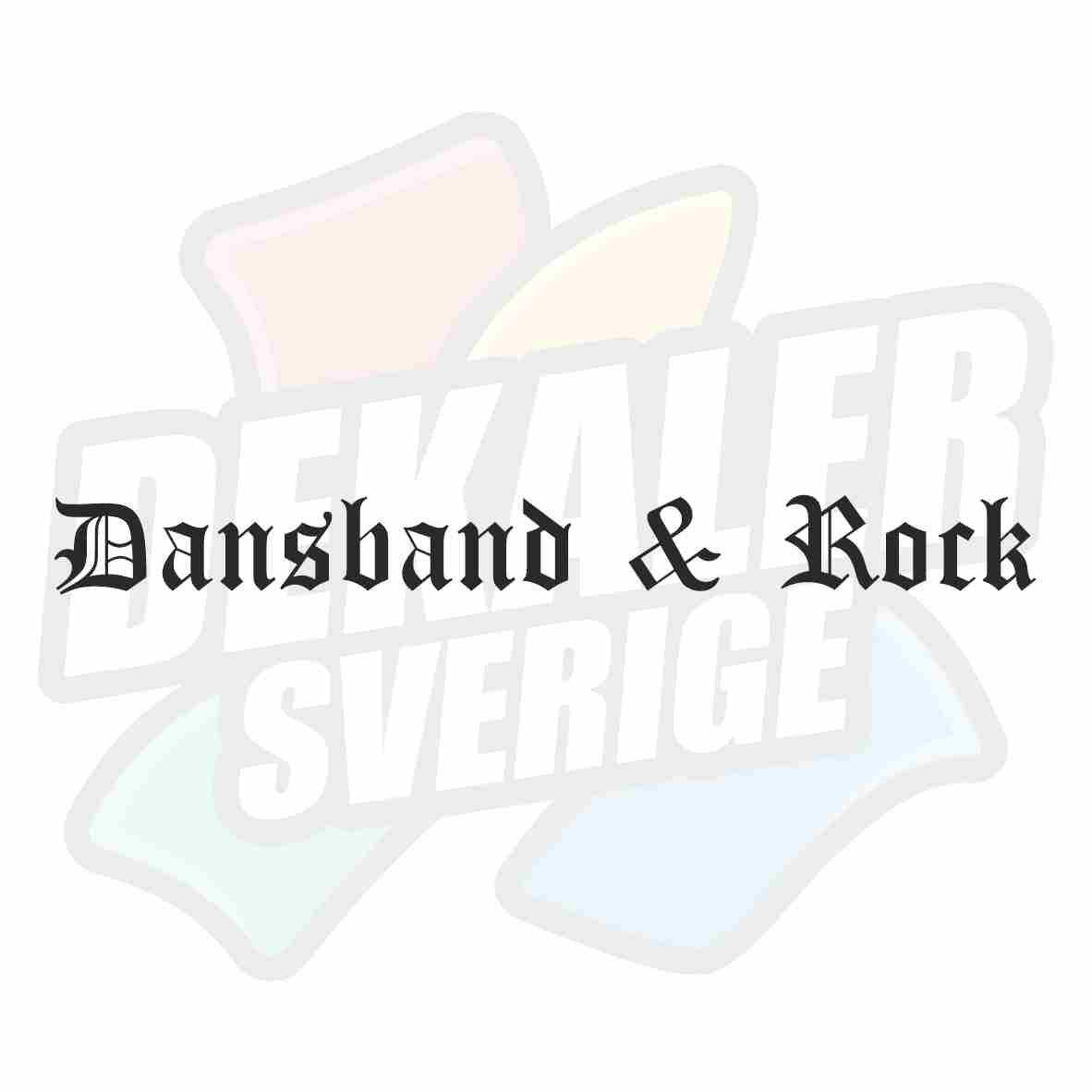 Dansband & Rock - Dekal