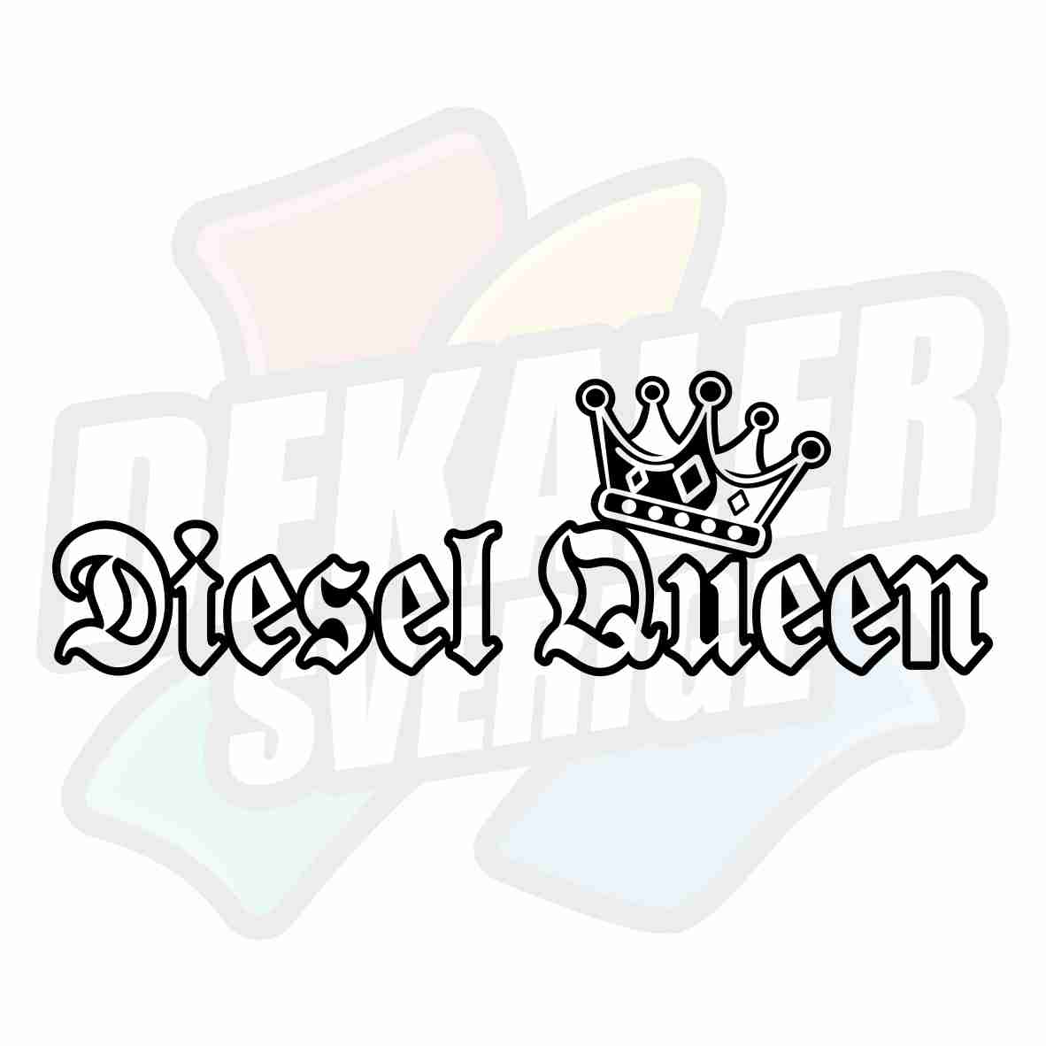 Diesel Queen - Dekal