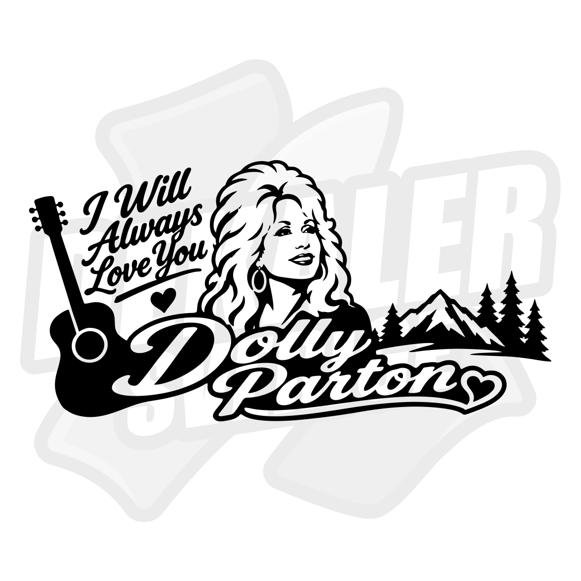 Dolly Parton - Dekal