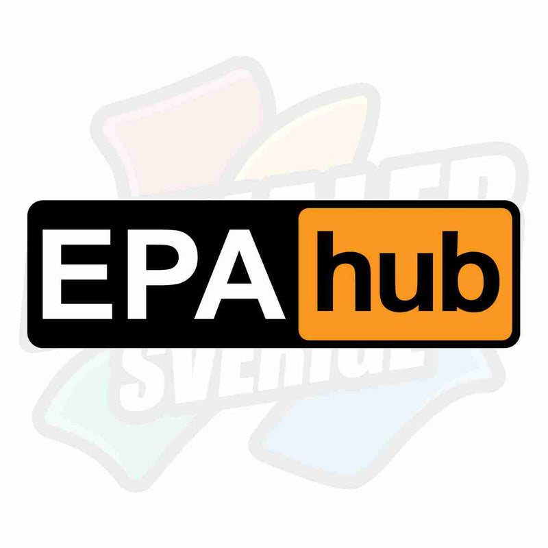 EPAhub - Klistermärke