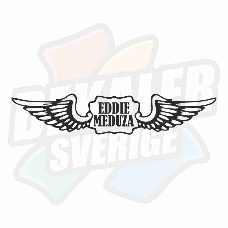 Eddie Meduza vinge 3 - Dekal