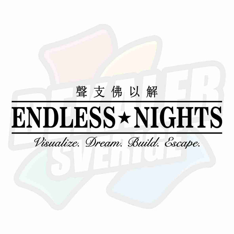 Endless nights - Dekal