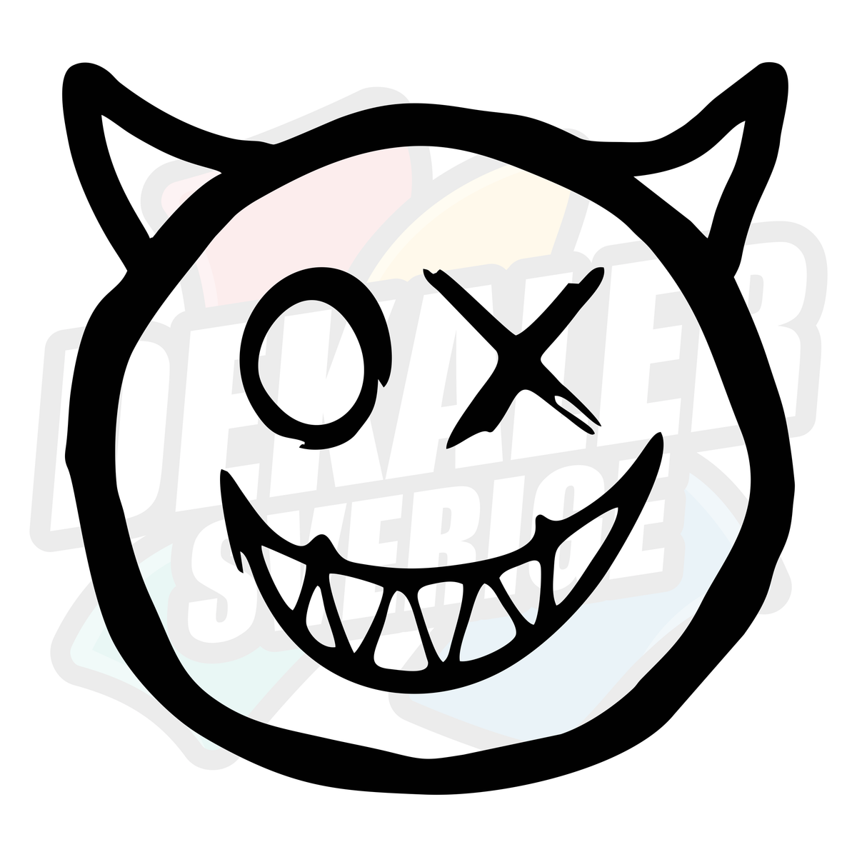 Evil smile - Dekal