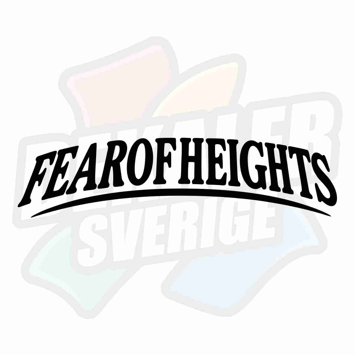 Fear Of Heights - Dekal