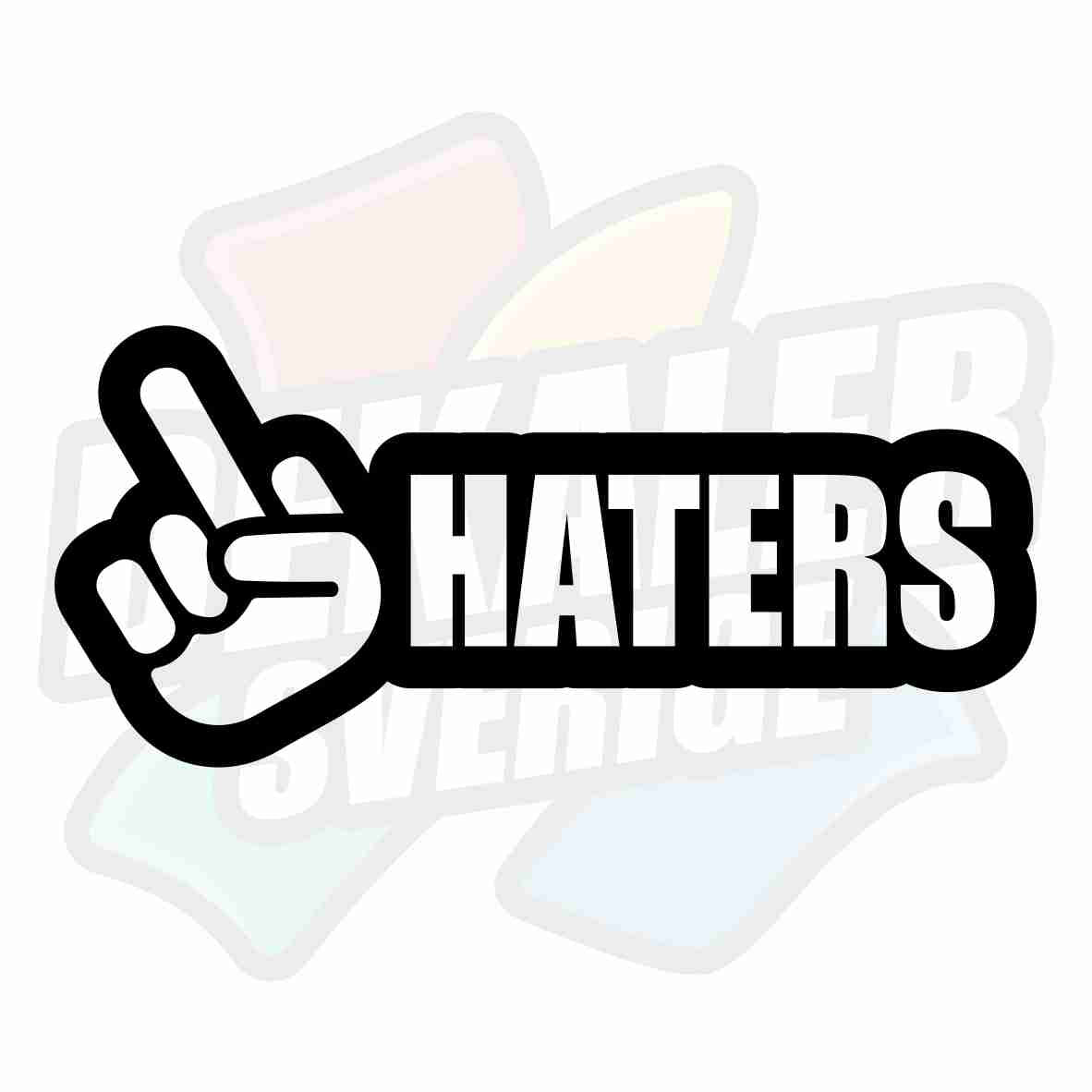 Haters 1 - Dekal
