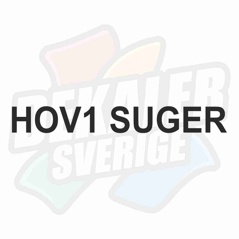 HOV1 SUGER - Dekal
