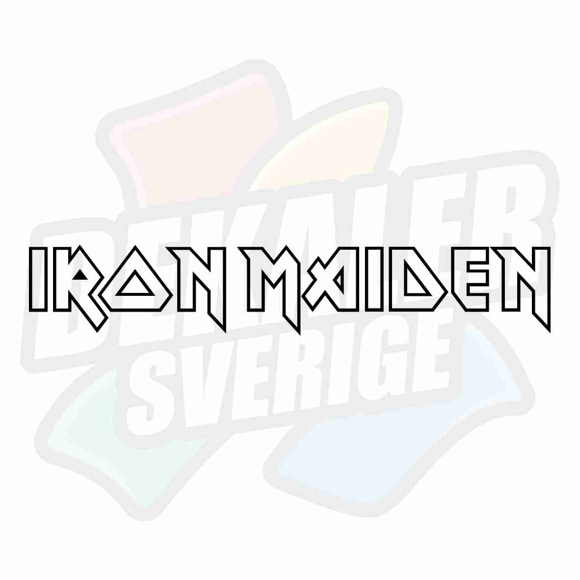 Iron Maiden 1 - Dekal