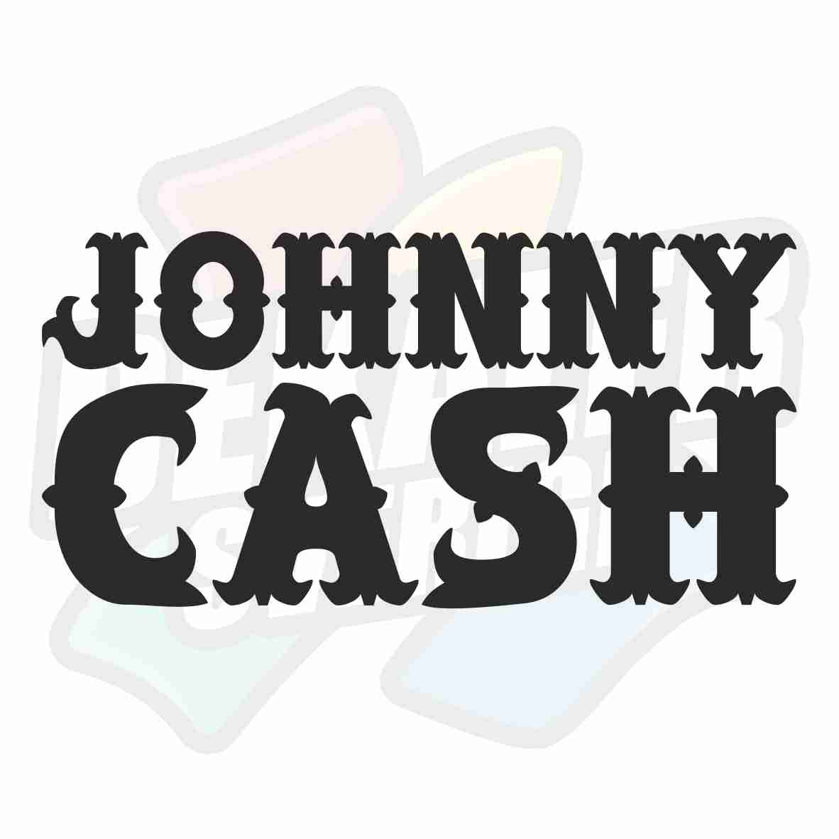 Johnny Cash - Dekal