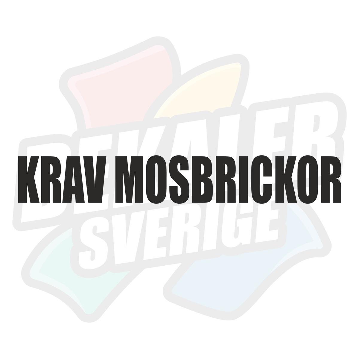 KRAV MOSBRICKOR - Dekal