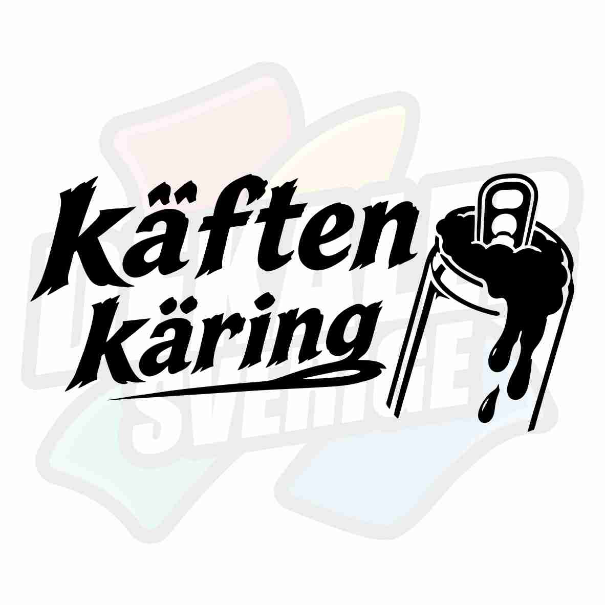 Käften kärring - Dekal