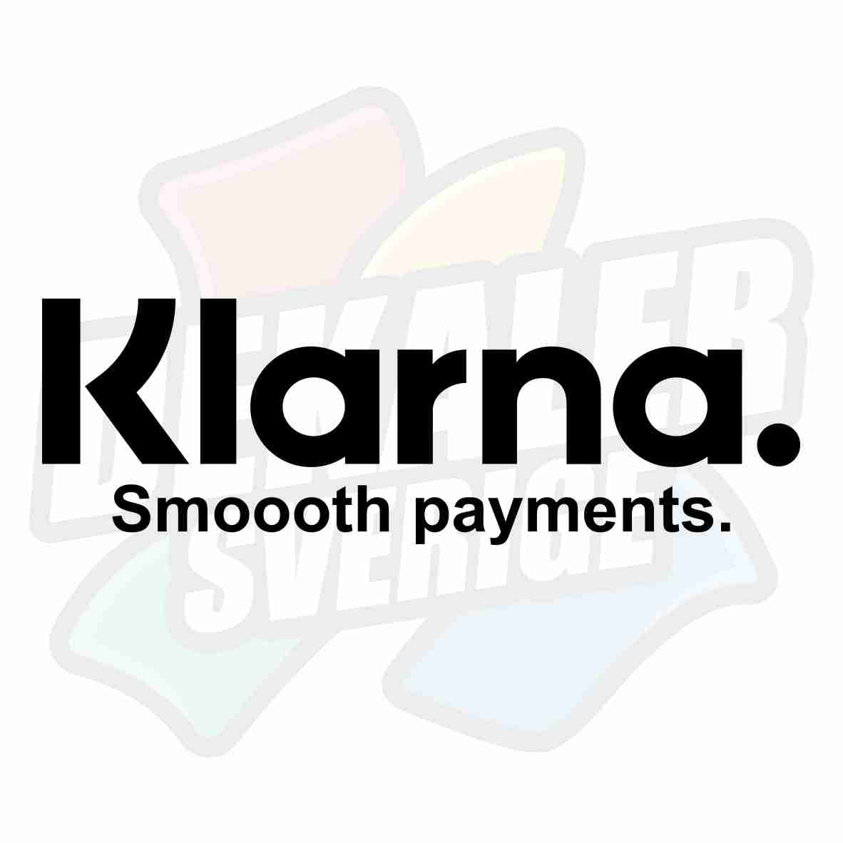 Klarna Smooth payments- Dekal