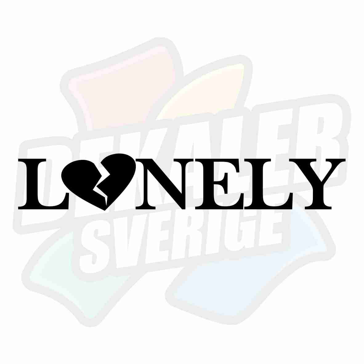 Lonely - Dekal