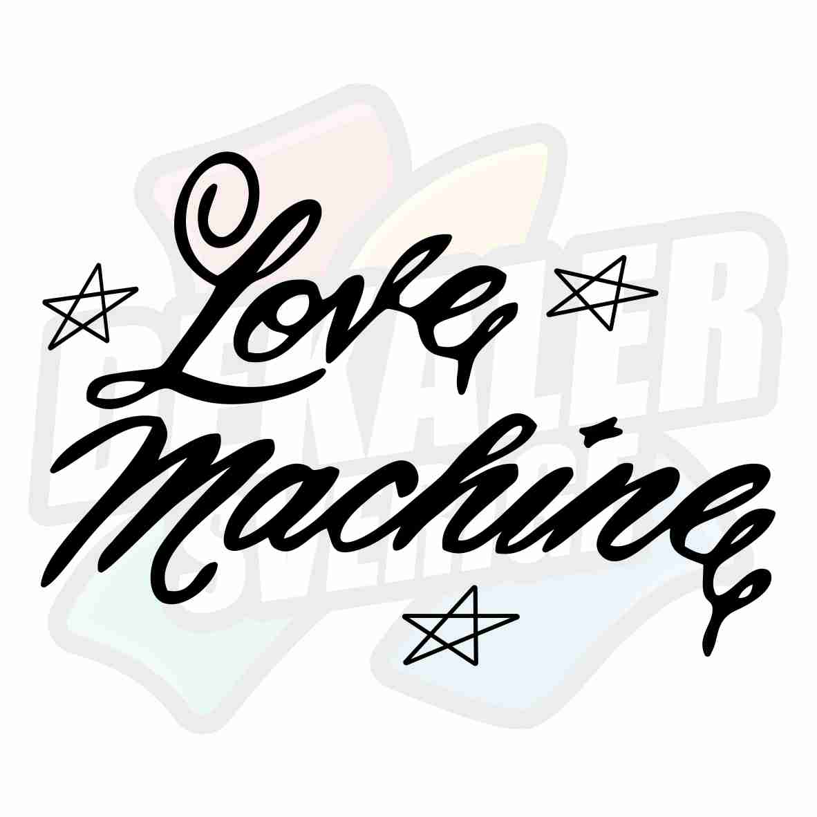 Love Machine - Dekal