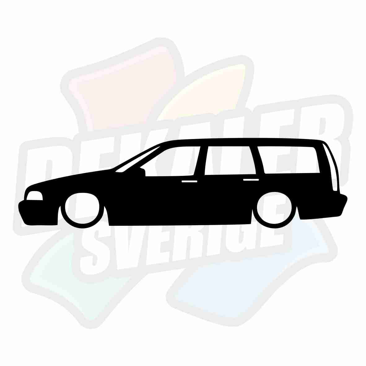 Low Volvo - Dekal