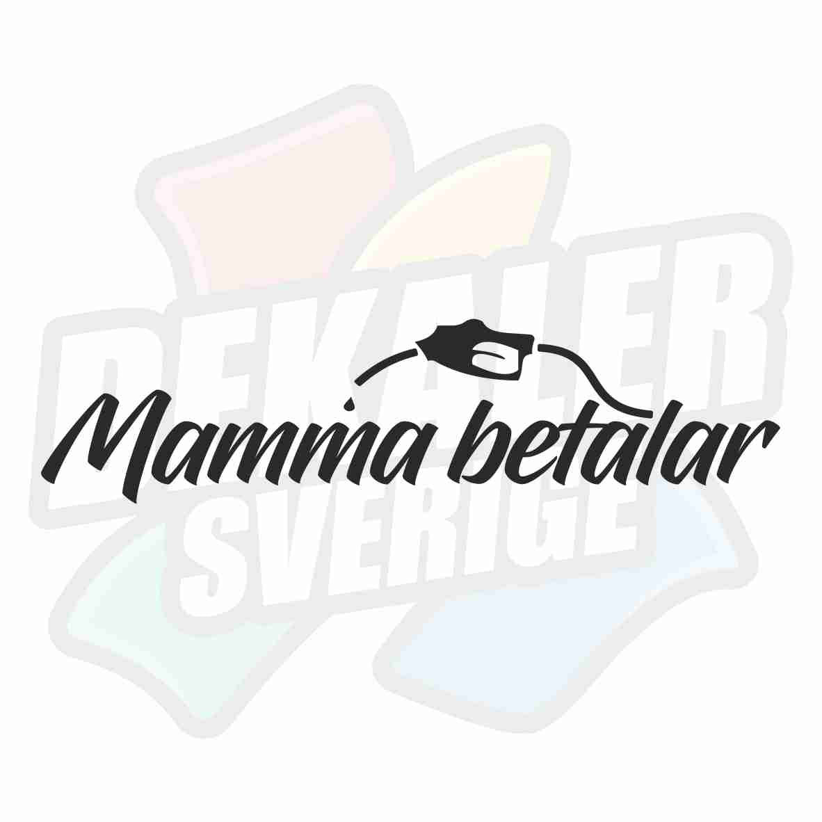 Mamma betalar - Dekal