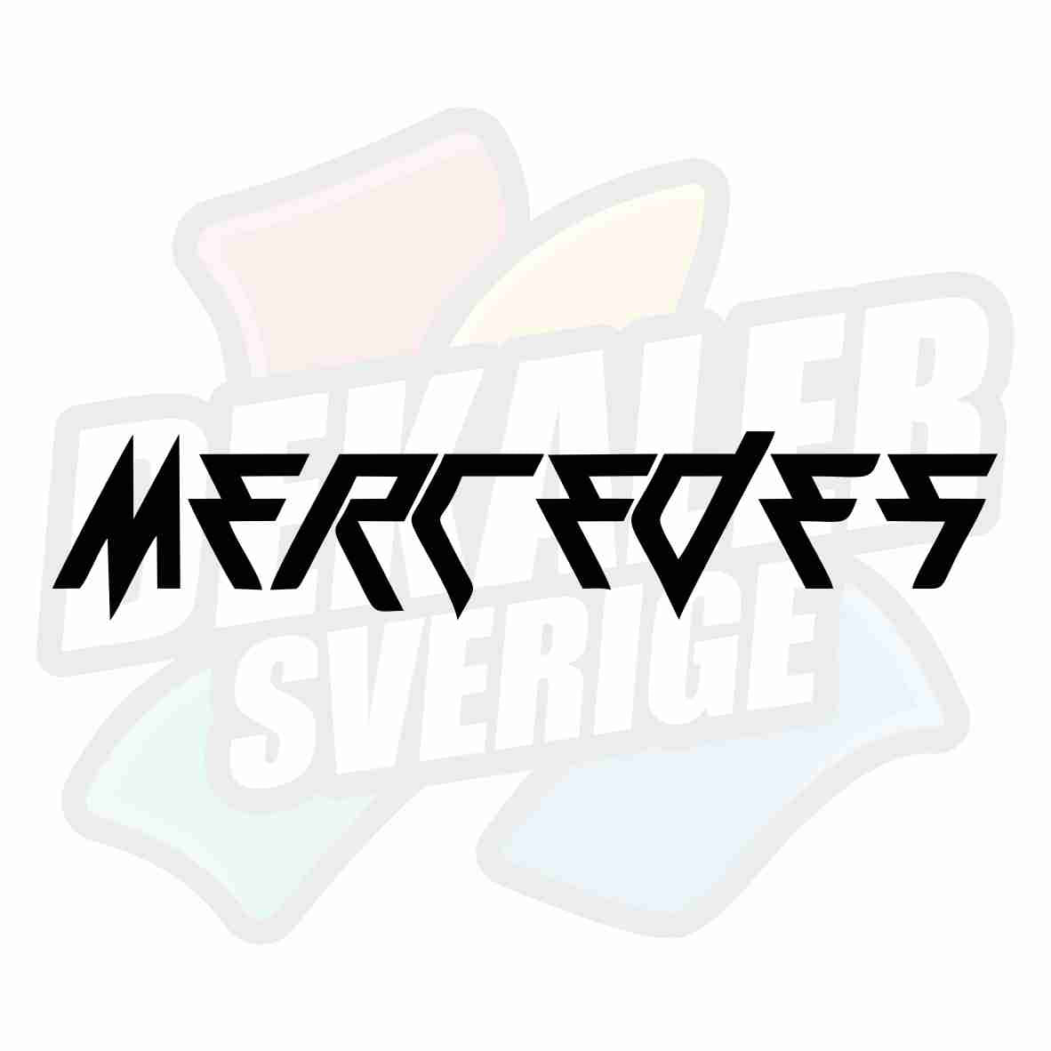 Mercedes - Dekal