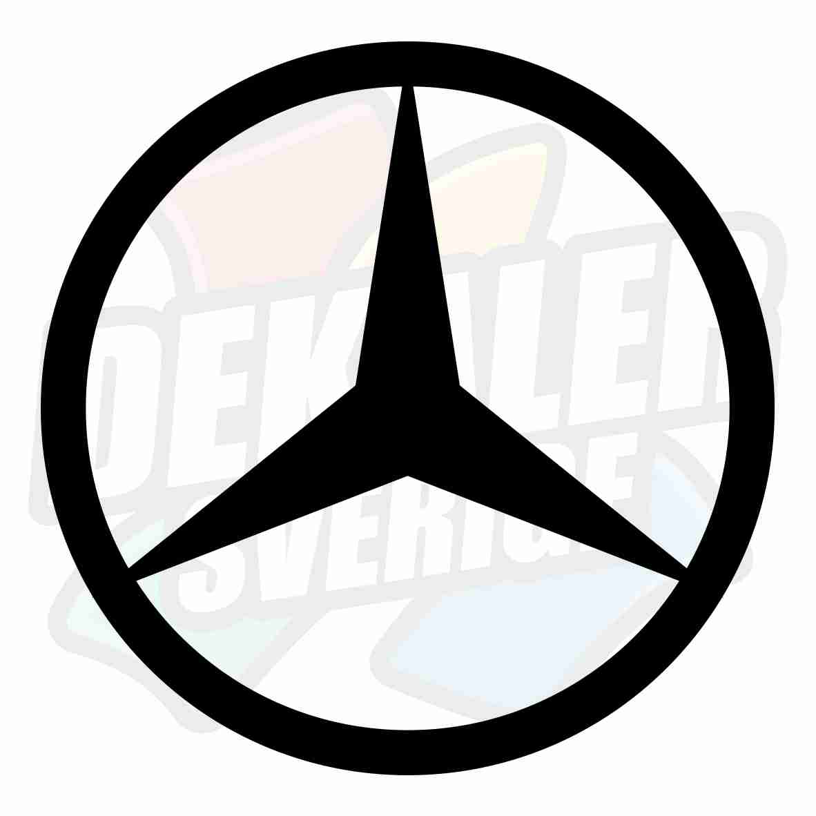 Mercedes Benz Logo - Dekal