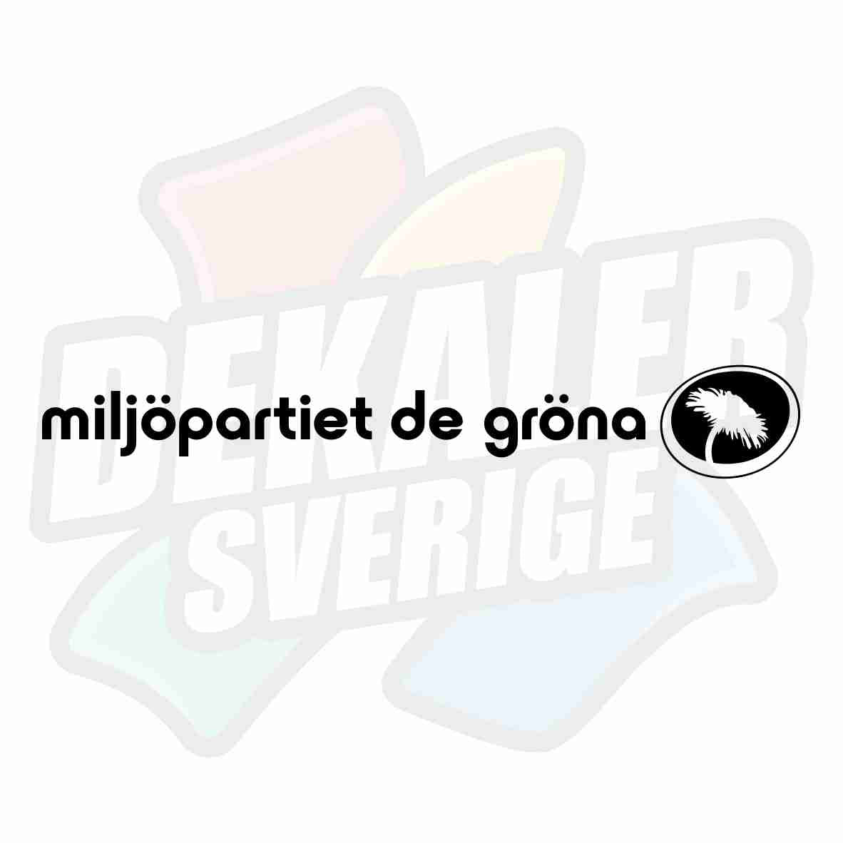 Miljöpartiet de gröna - Dekal
