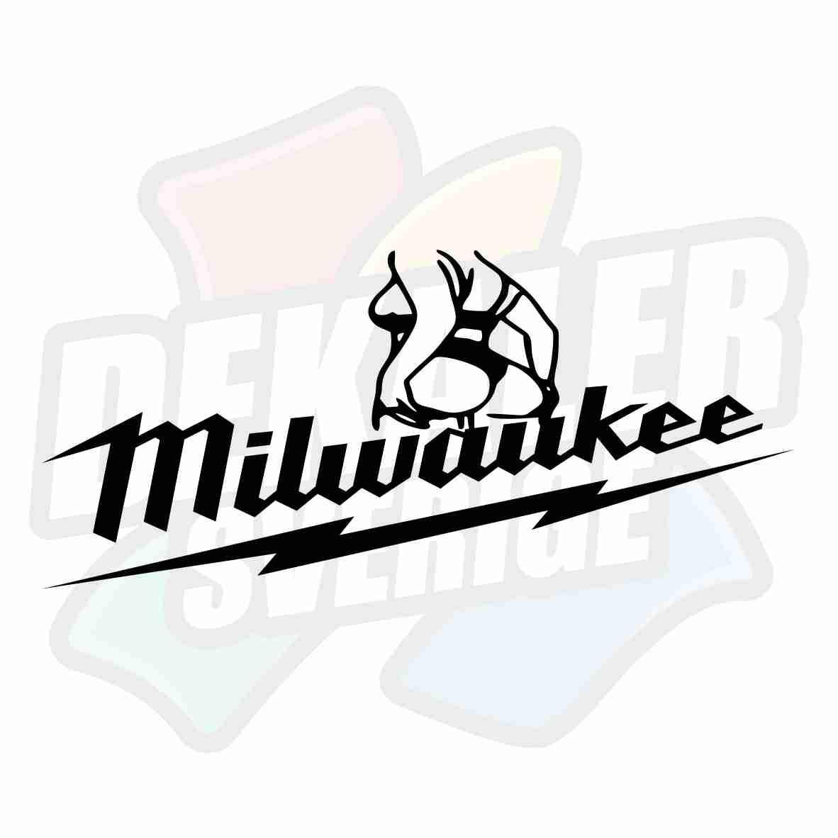 Milwaukee Med Tjej - Dekal