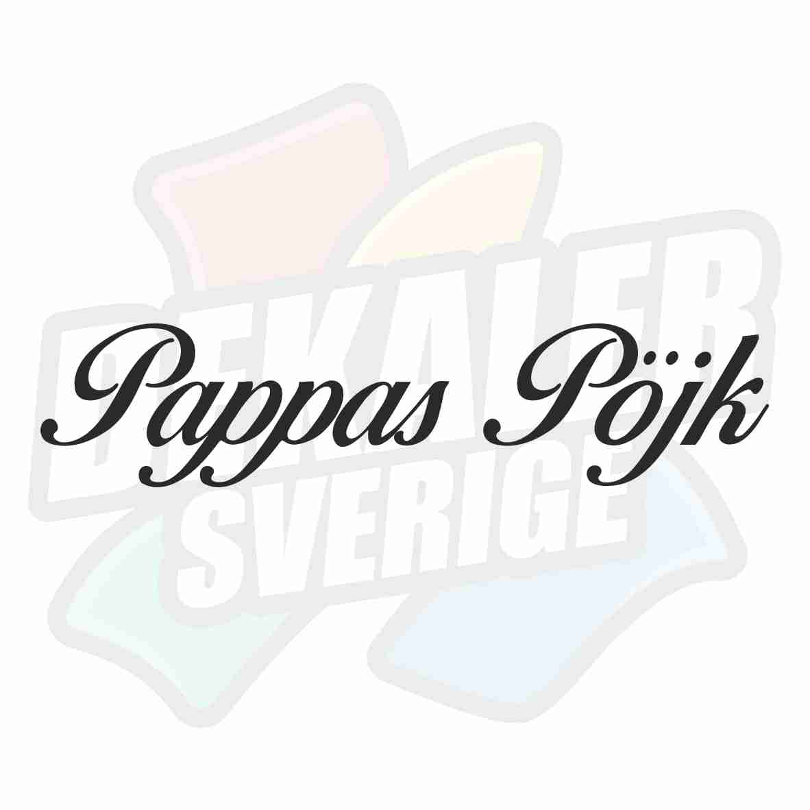 Pappas Pöjk - Dekal