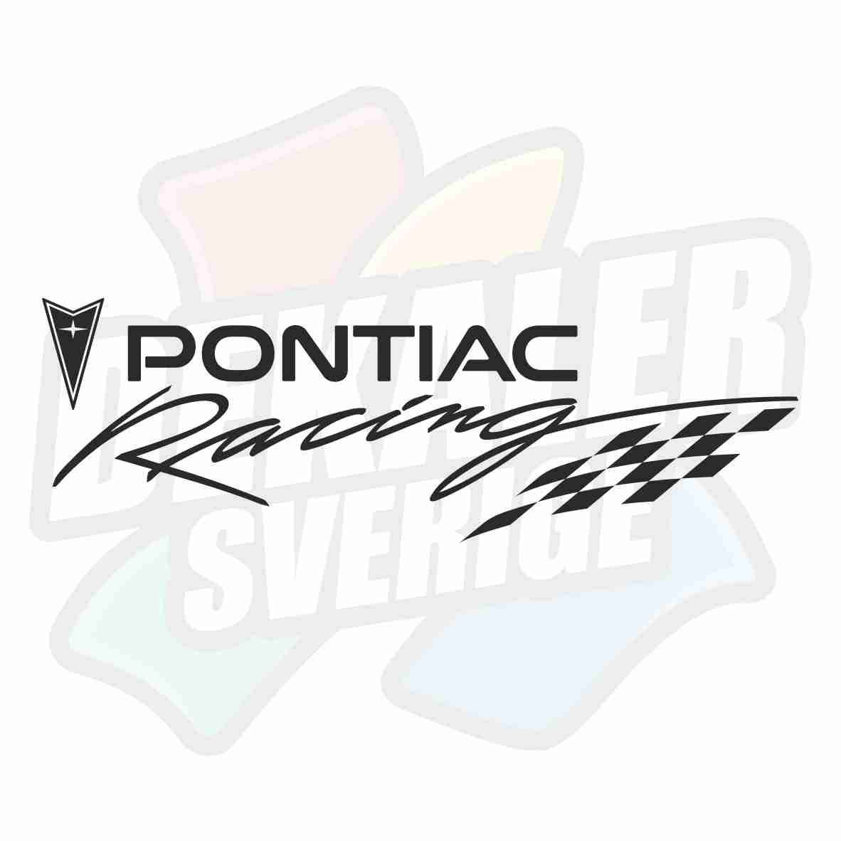 Pontiac Racing - Dekal