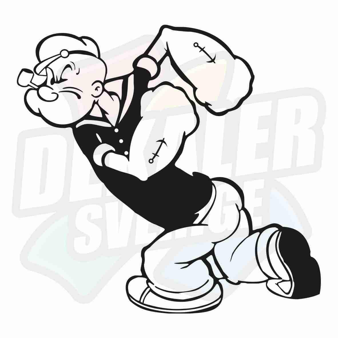 Popeye - Dekal