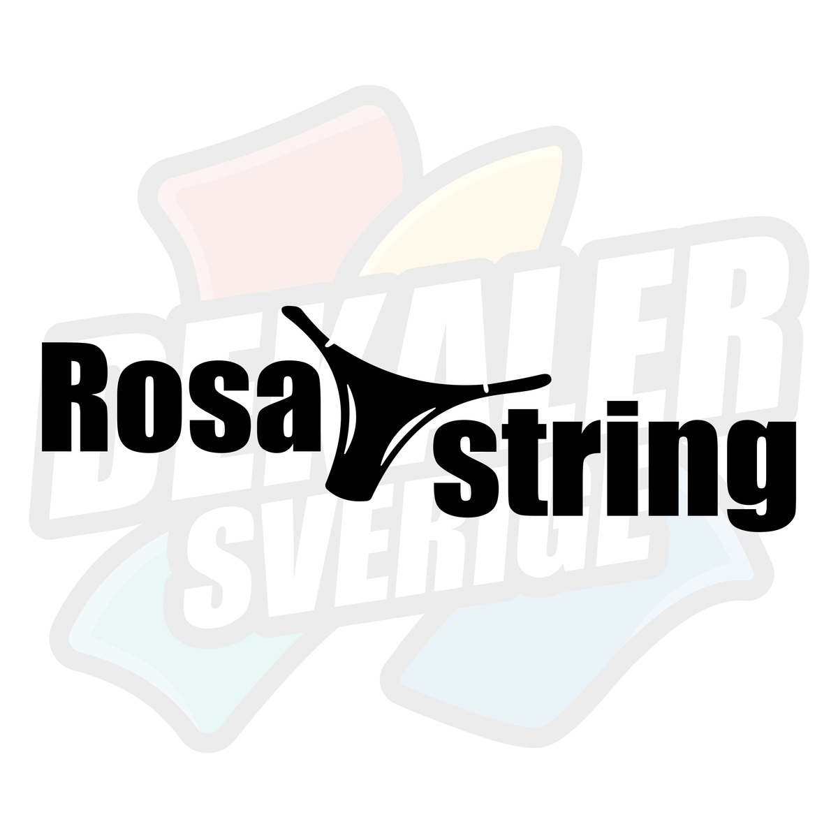 Rosa string - Dekal