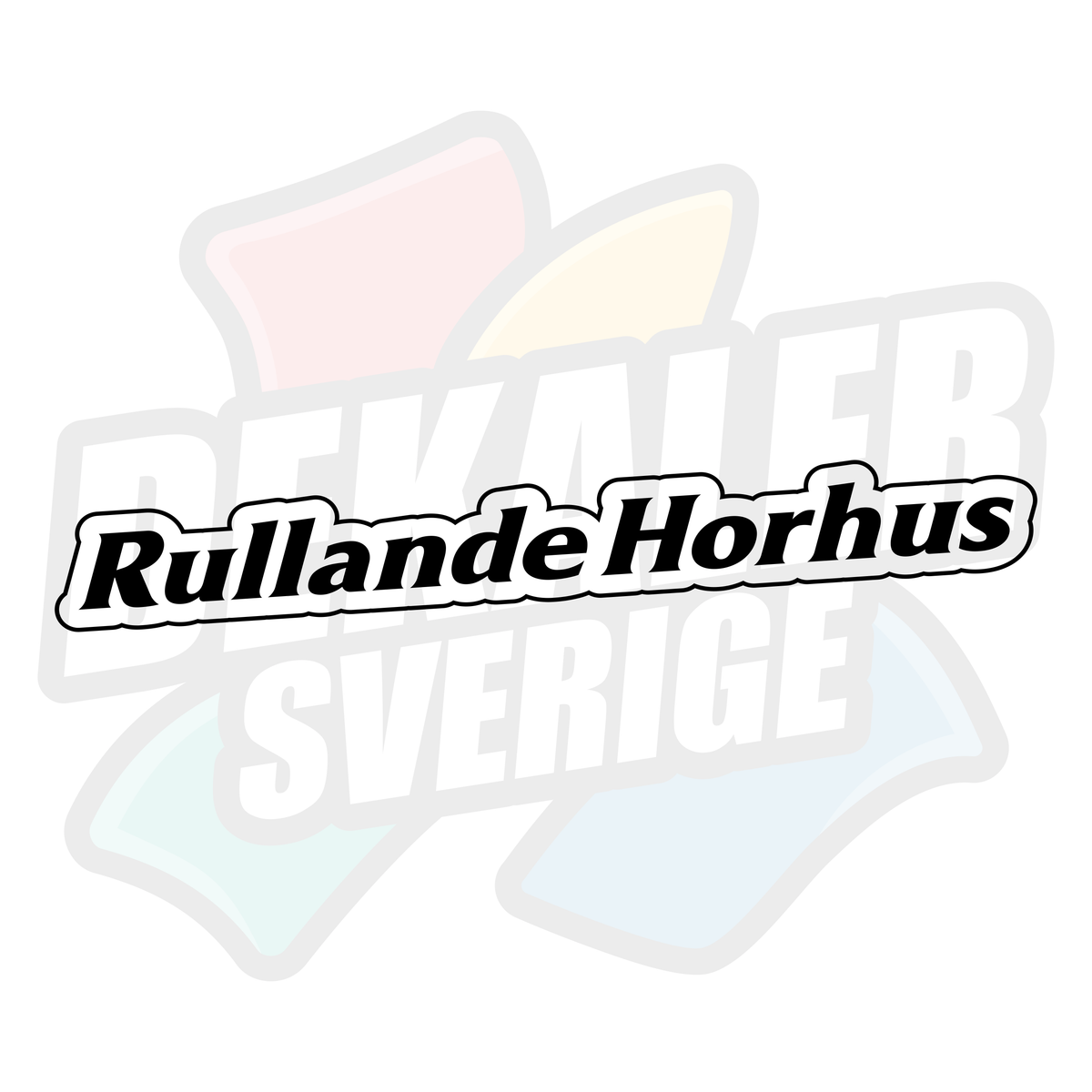 Rullande horhus 1 - Dekal