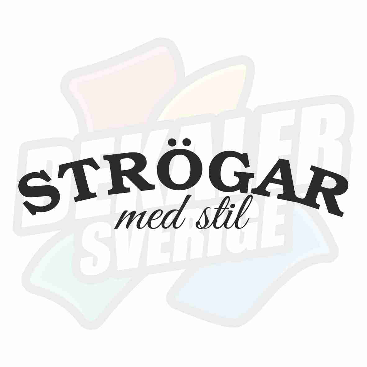 Strögar Med Stil - Dekal