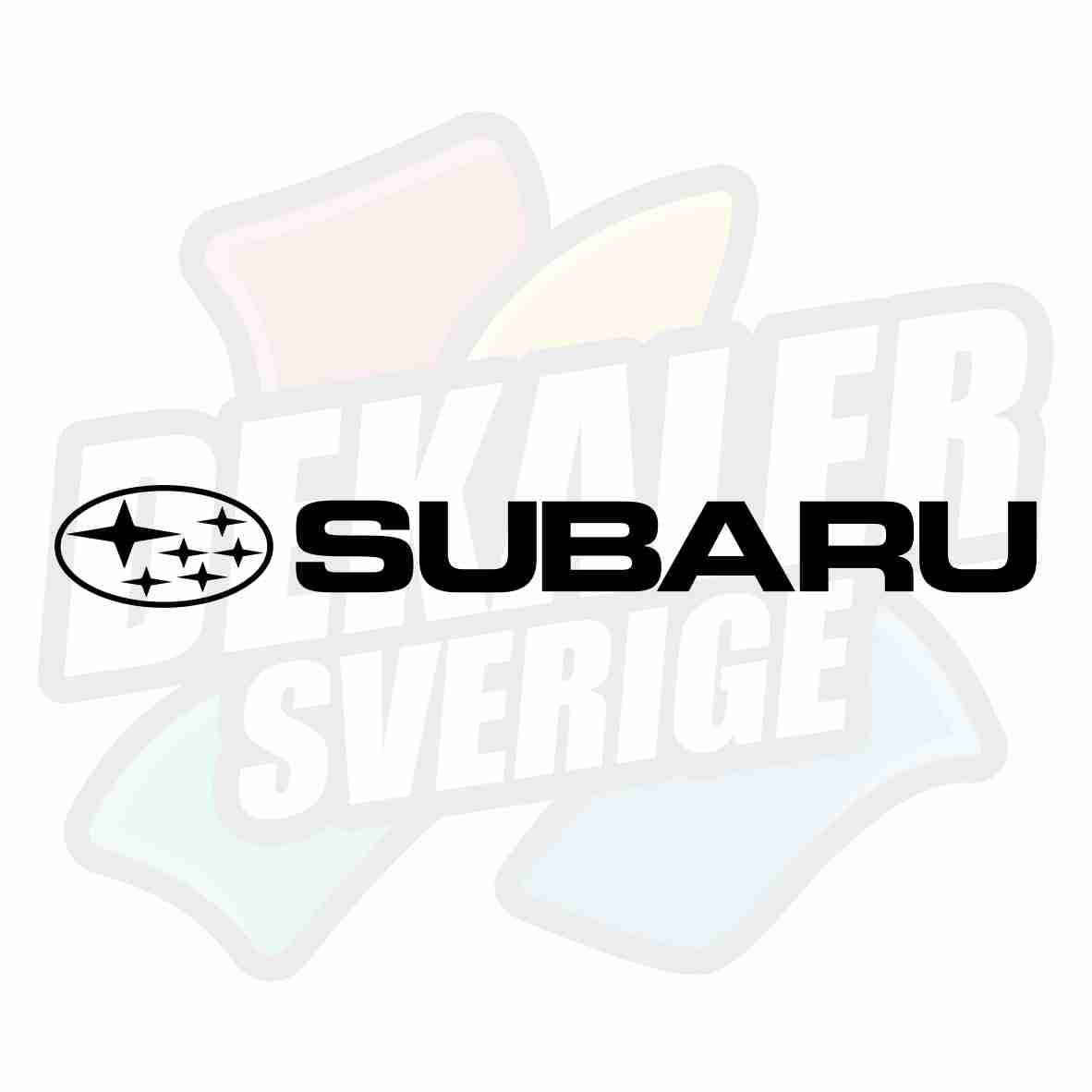 Subaru Med Logo - Dekal