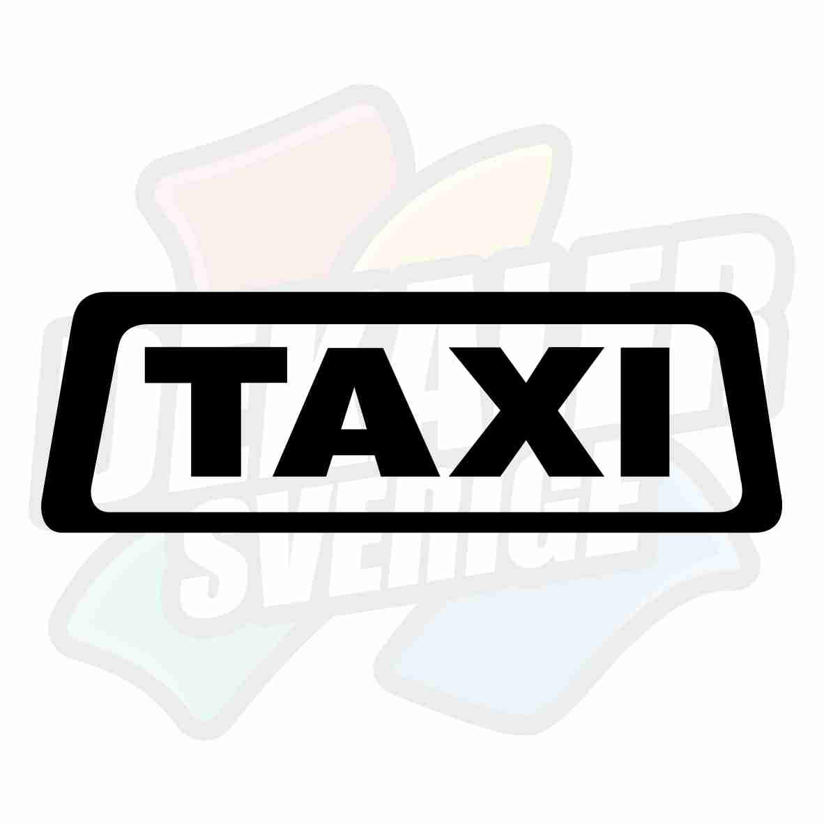Taxi - Dekal