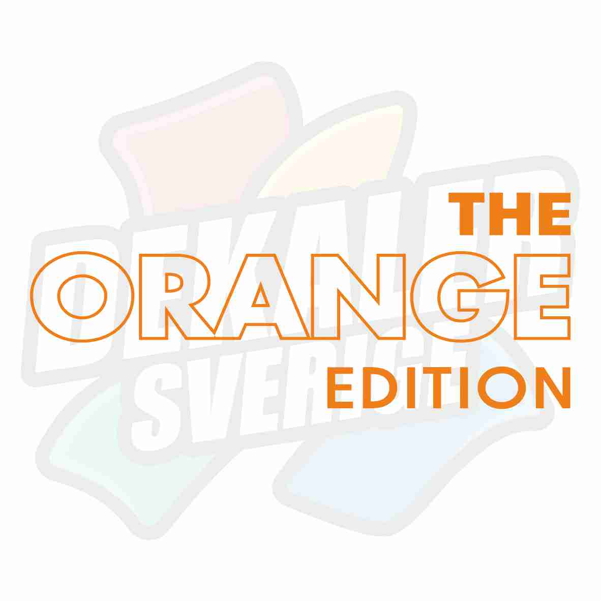 The Orange Edition - Dekal