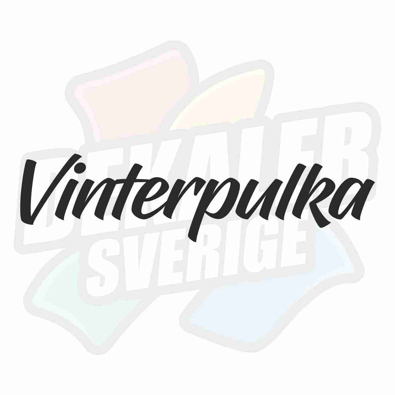 Vinterpulka - Dekal