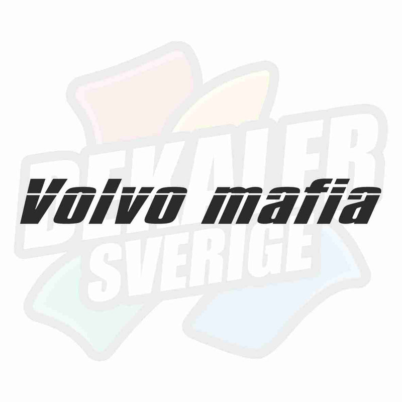 Volvo mafia - Dekal